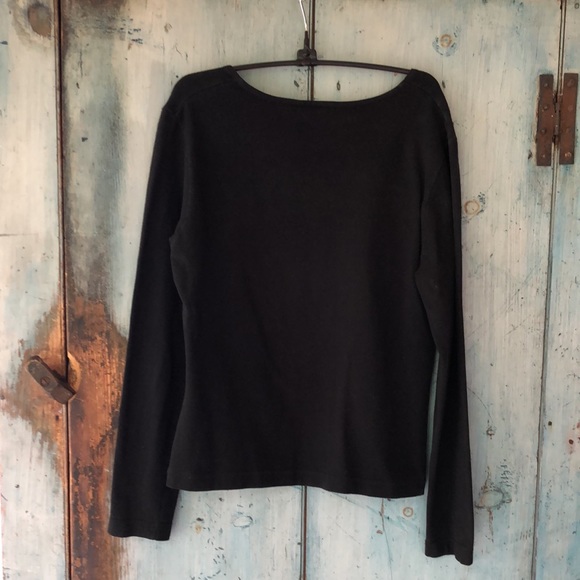 Harley-Davidson women’s black top with insignia center front - Picture 4 of 12